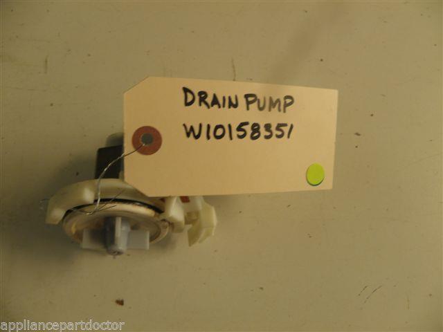 KENMORE DISHWASHER W10158351 DRAIN PUMP USED PART ASSEMBLY F/S KENMORE DISHWASHER W10158351 DRAIN PUMP USED PART ASSEMBLY F/S
